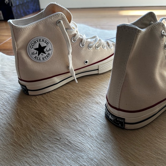 Converse All Star 70s High Top Sneakers in Parchment, Size: 9.5W / 7.5M - Picture 8 of 16